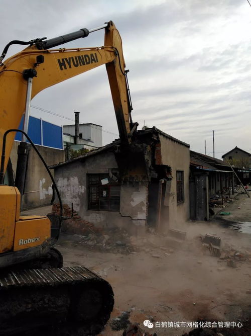 白鶴鎮(zhèn)開展沈聯(lián)村通達香燭店違建專項整治